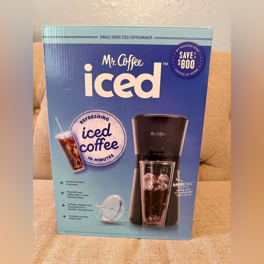 Mr. Coffee Black Iced Coffee Maker